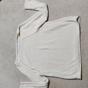 Old Navy Big Looped Sweater Cream - Large